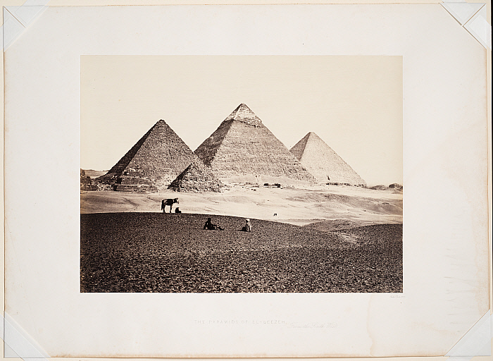 The Pyramids of El-Geezeh from the southwest Slider Image 2